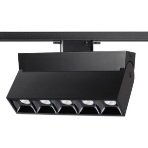358324 PORT NT19 234 черный Светильник трековый однофазный трехжильный IP33 LED 4000К 25W 110-265V EOS