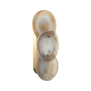 7065/10WL L-VISION ODL25 219 Настенный светильник бронзовый/металл/акрил/агат IP20 LED 10W 3000K 220V AGATE
