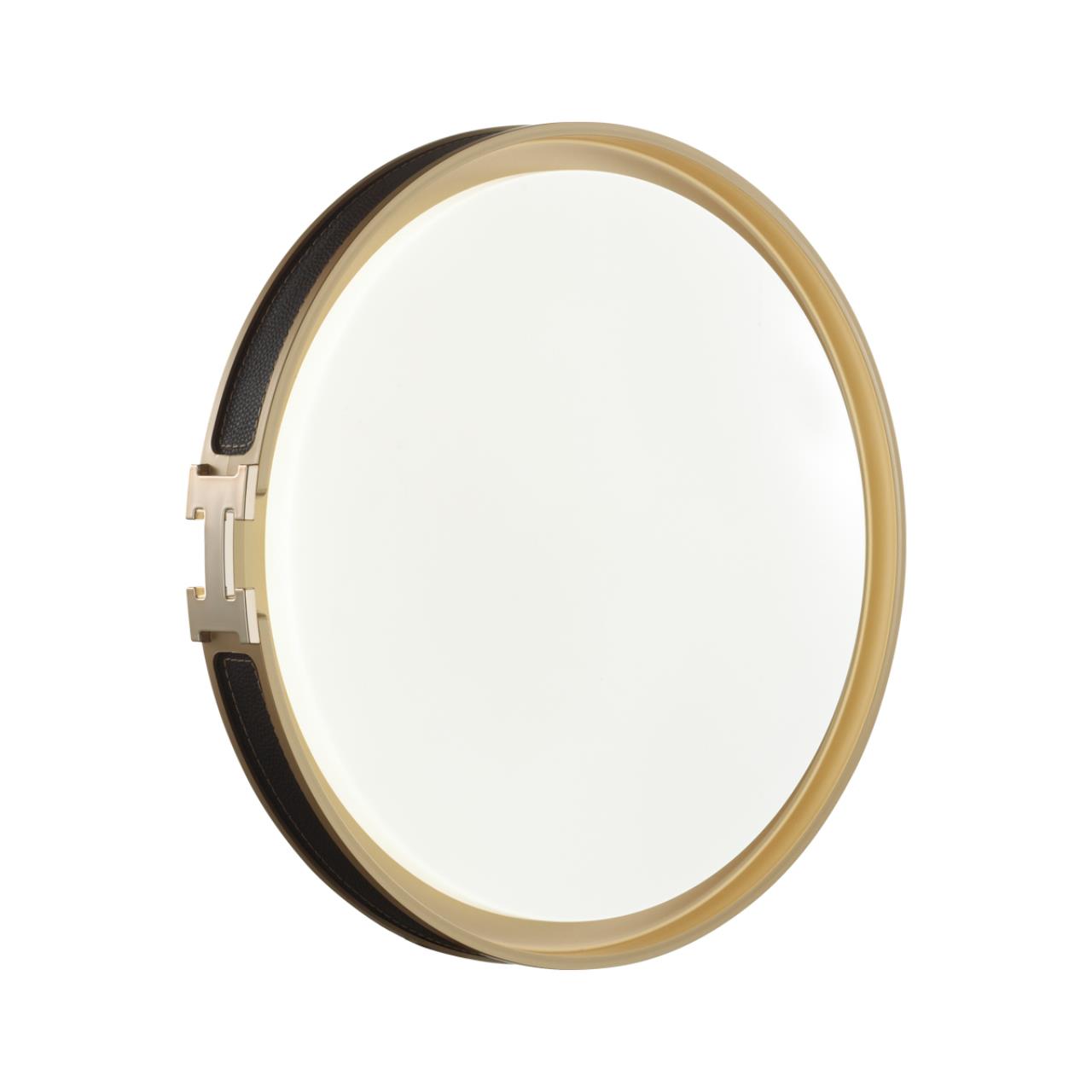 7667/DL COLOR SN 132 Светильник пластик/белый/черный/золотой LED 48Вт 4000К D405 IP43 FAVEMO BLACK — изображение 4