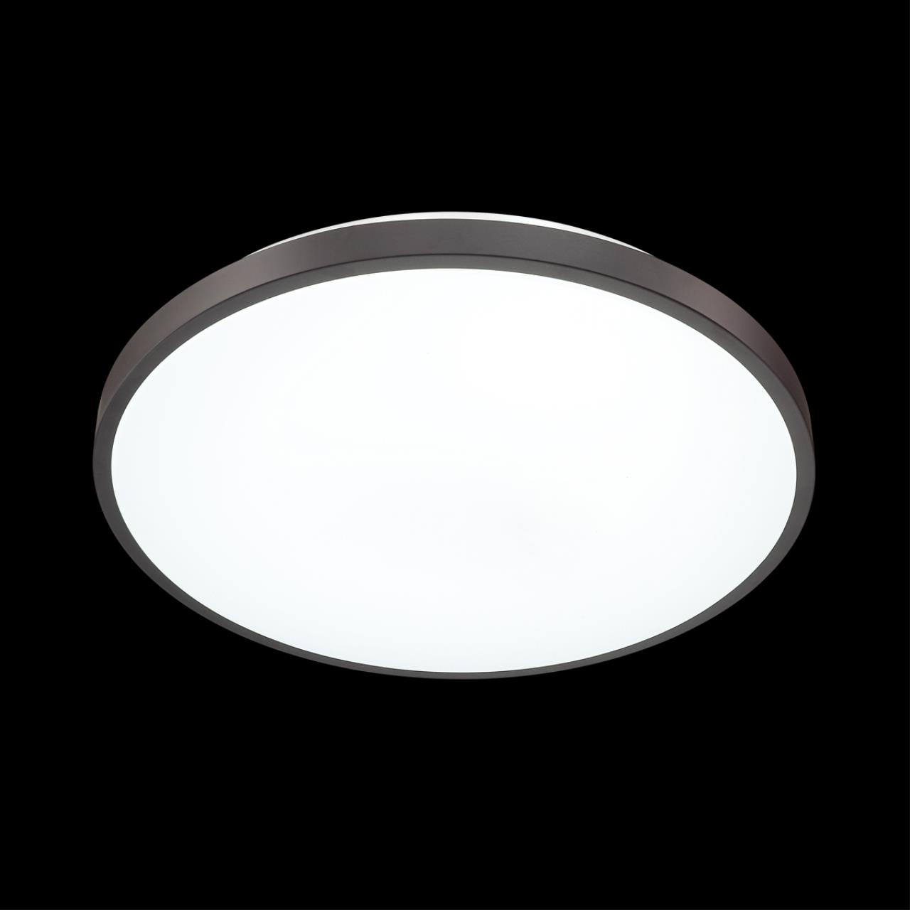 3012/DL TAN SN 000 Светильник пластик/черный LED 48Вт 3000-6300K D380 IP43 пульт ДУ/ LampSmart SMALLI — изображение 3