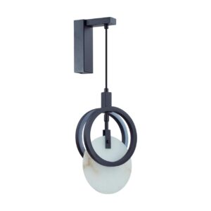 5422/17WL HIGHTECH ODL_EX25 083 черный/металл/алебастр Настенный светильник LED 17W 3000K 986Лм MERCURY