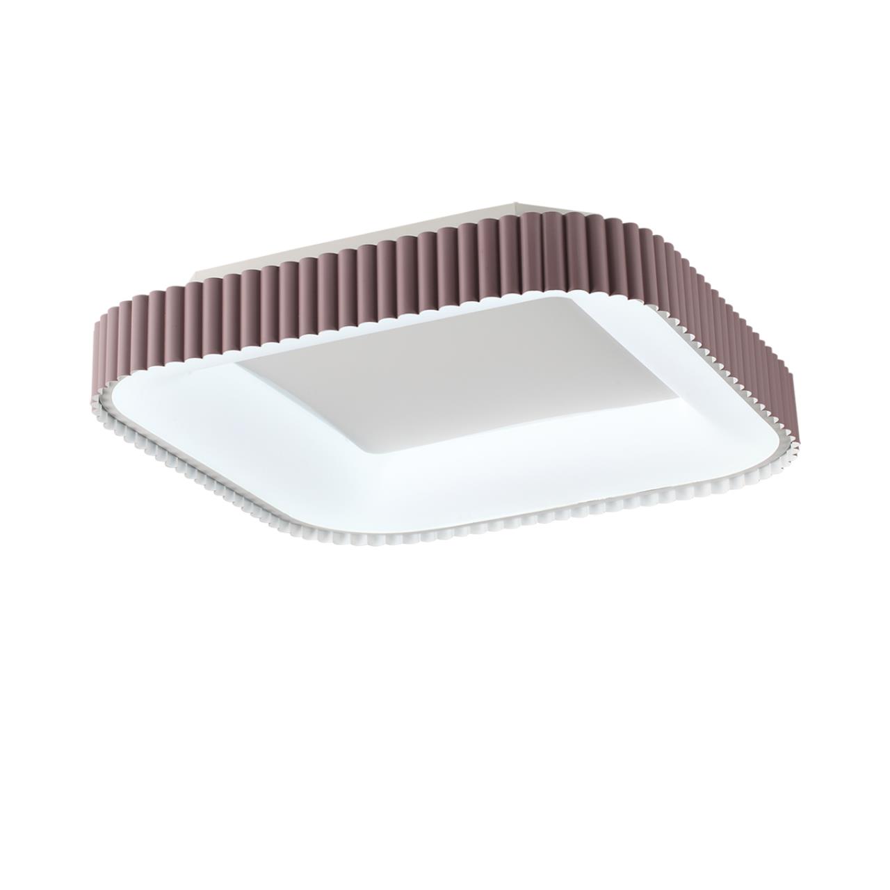 7770/56L AVRA LED SN 578 Светильник металл/белый/мокко LED (56Вт+14Вт) 3000-6000K 500х500 IP43 пульт ДУ+подсветка SHARMEL — изображение 7