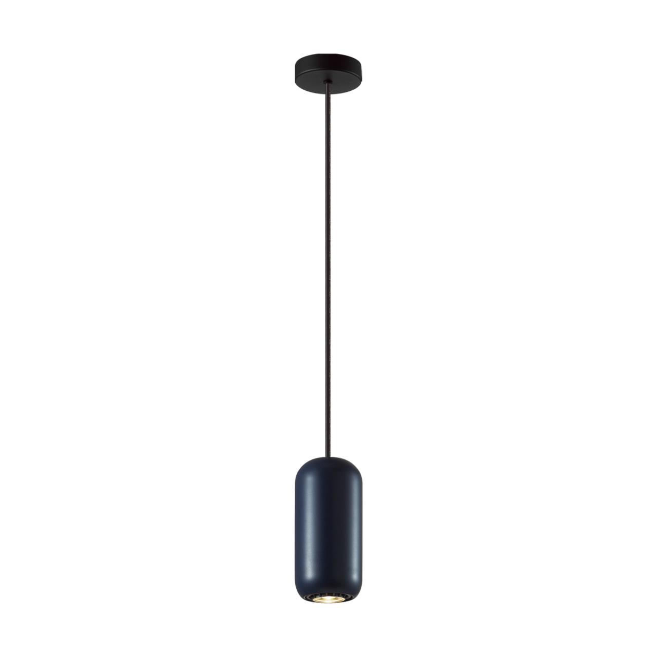 5060/1C PENDANT ODL24 377 темн.синий/черный/металл Подвес GU10 LED 4W COCOON — изображение 3