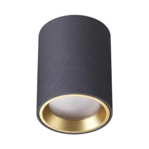 4205/1C HIGHTECH ODL20 327 черный/металл Потолочный светильник GU10 50W IP54 AQUANA