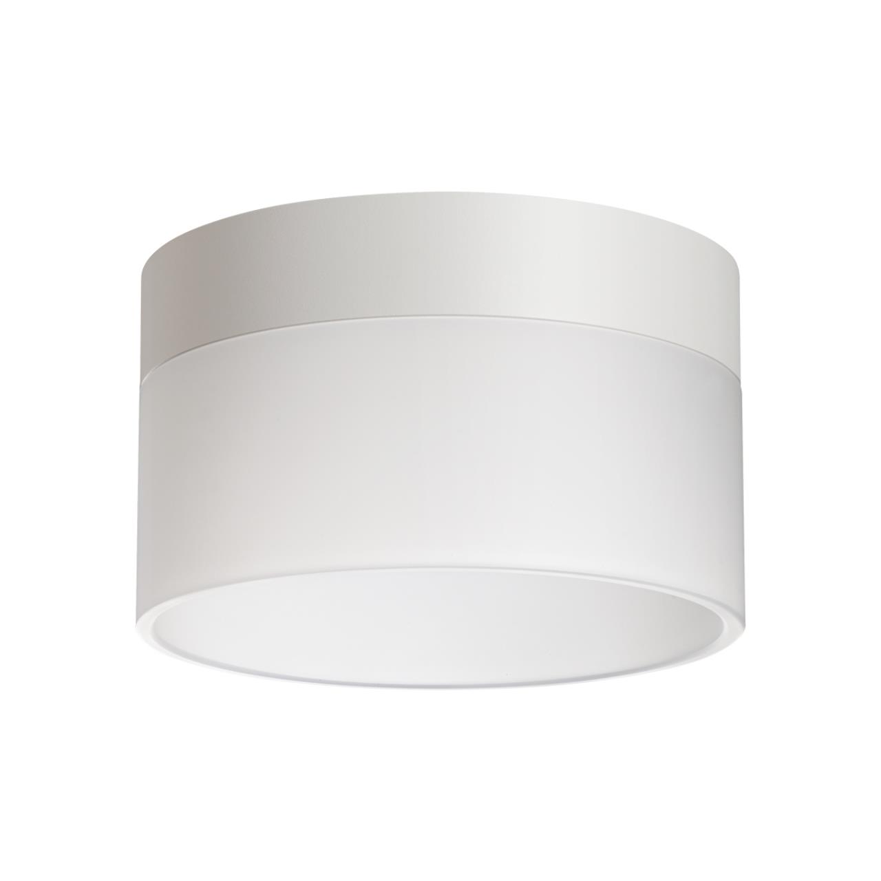 359445 OVER NT24 390 белый Светильник накладной светодиодный IP20 LED 18W 220-240V 4000K 1170Лм AURA