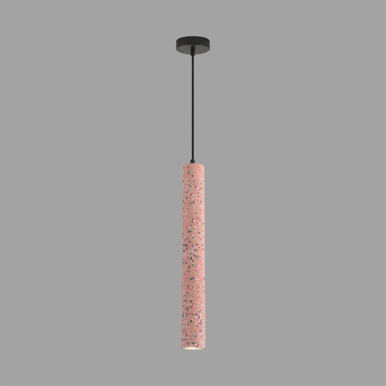 8355/1B SUSPENTIONI LN26 332 черный/розовый, металл/цемент Подвес GU10 LED 5W 220V SHAMAREL — изображение 4