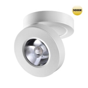 359409 OVER NT24 422 белый Светильник накладной/встраиваемый IP20 LED 5W 220V 3000K 240Лм GRODA