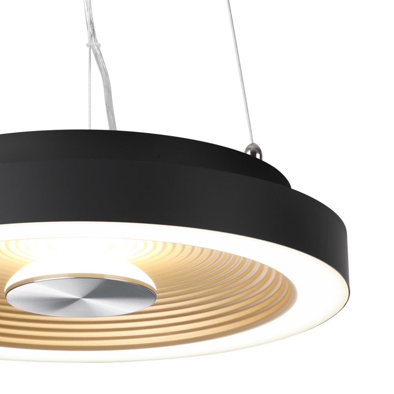 7753/18L MITRA LED SN 535 Светильник пластик/белый/черный/золотой LED 18Вт 4000K D320 IP54 QUANTUM — изображение 8