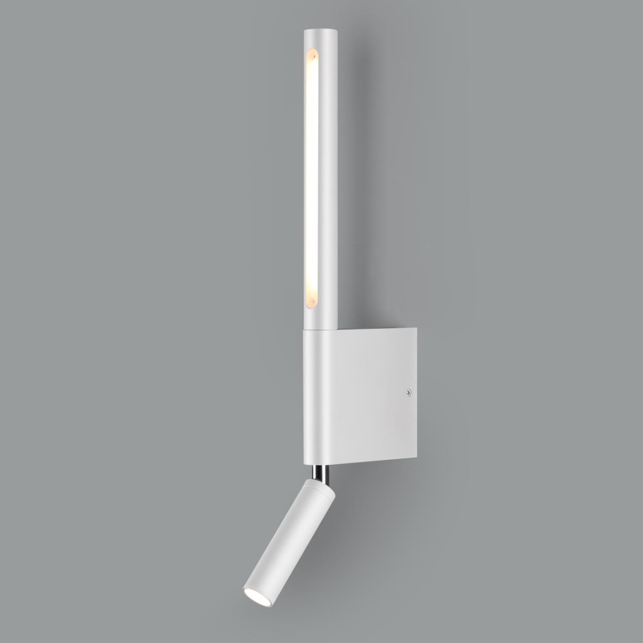 359435 OVER NT24 356 белый Светильник настенный с выключателем IP20 LED 5W+3W 220-240V 3000K 320Лм FERMO — изображение 6