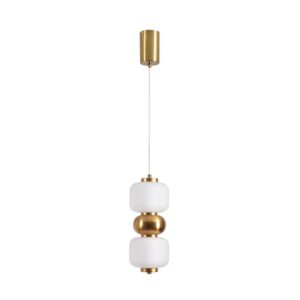 8324/20L LEDIO LN26 377 бронза/белый, металл/стекло Подвес LED 10W 4000K 220V TAISHA