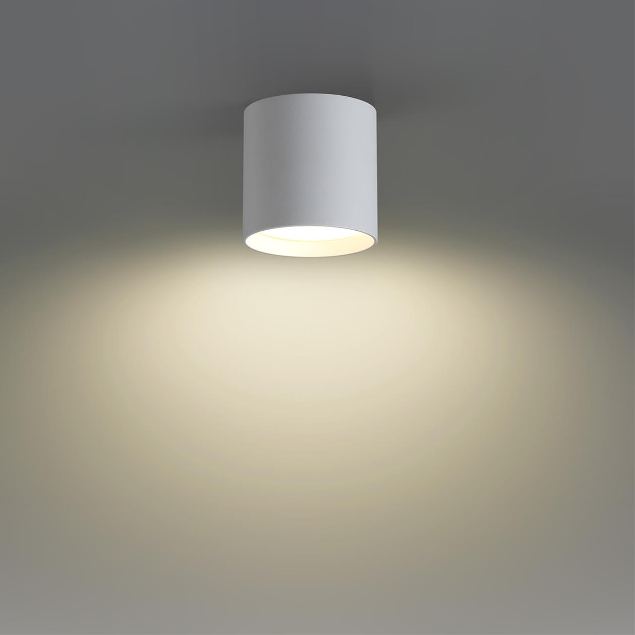 7130/8CL HIGHTECH ODL26 325 Потолочный светильник белый/металл IP20 LED 8W 480Лм 3000K/4000K/6000K 120° 220-240V OBEN