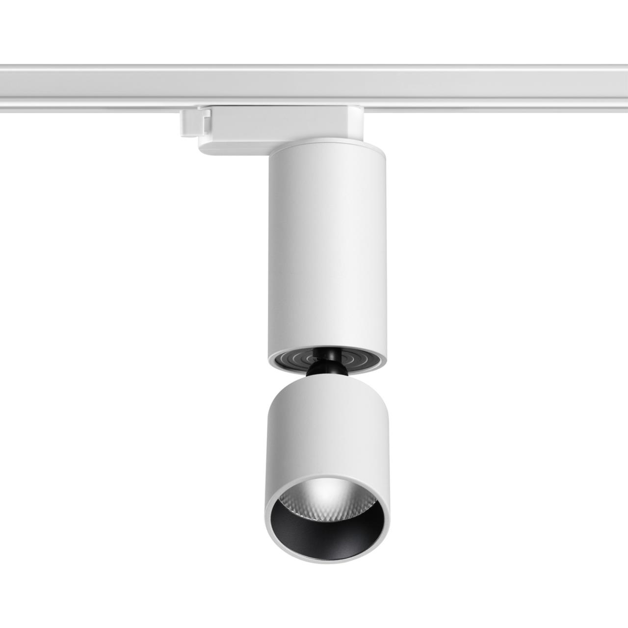 359320 PORT NT24 280 белый Светильник трековый однофазный трехжильный IP20 LED 10W 85-265V 3000K 1100Лм TUBO — изображение 5