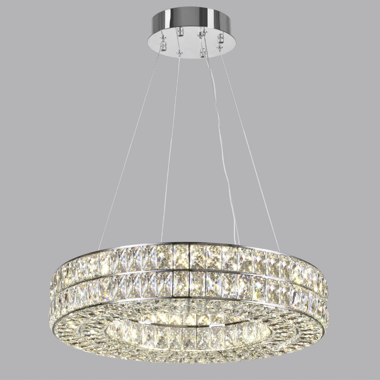 4927/52L L-VISION ODL24 583 хром/металл/хрусталь Люстра LED 52W 4000K 2971Лм PANTA — изображение 5