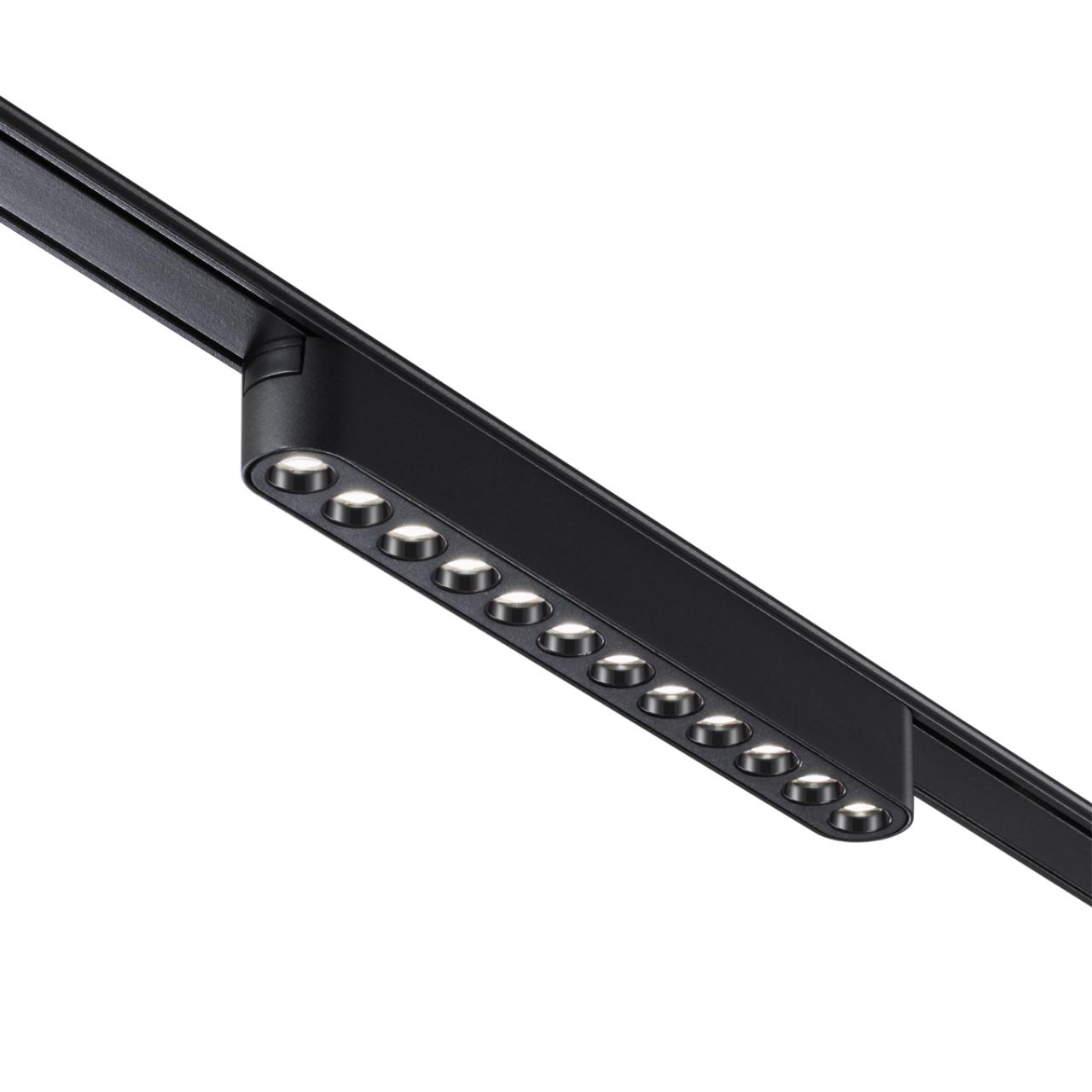 359242 SHINO NT23 185 черный Трековый светильник для низковольтного шинопровода IP20 LED 12W 48V 1140Лм 3000К SMAL — изображение 5