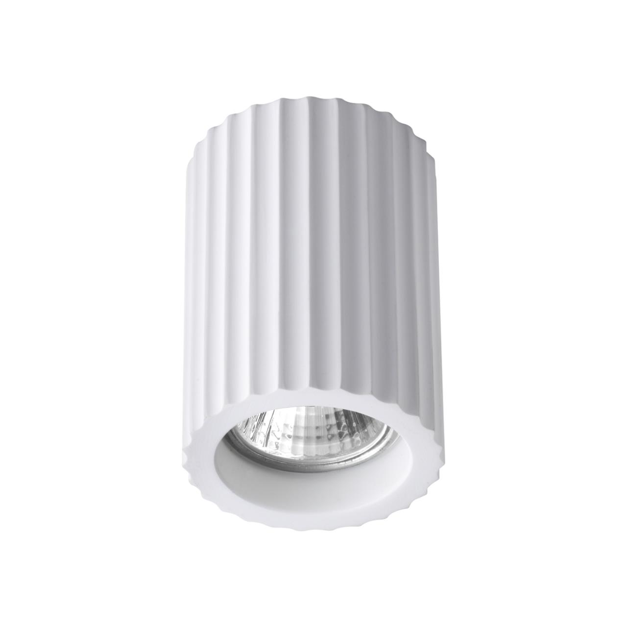 370983 OVER NT24 616 белый гипс Накладной светильник IP20 GU10 50W 220V YESO — изображение 5