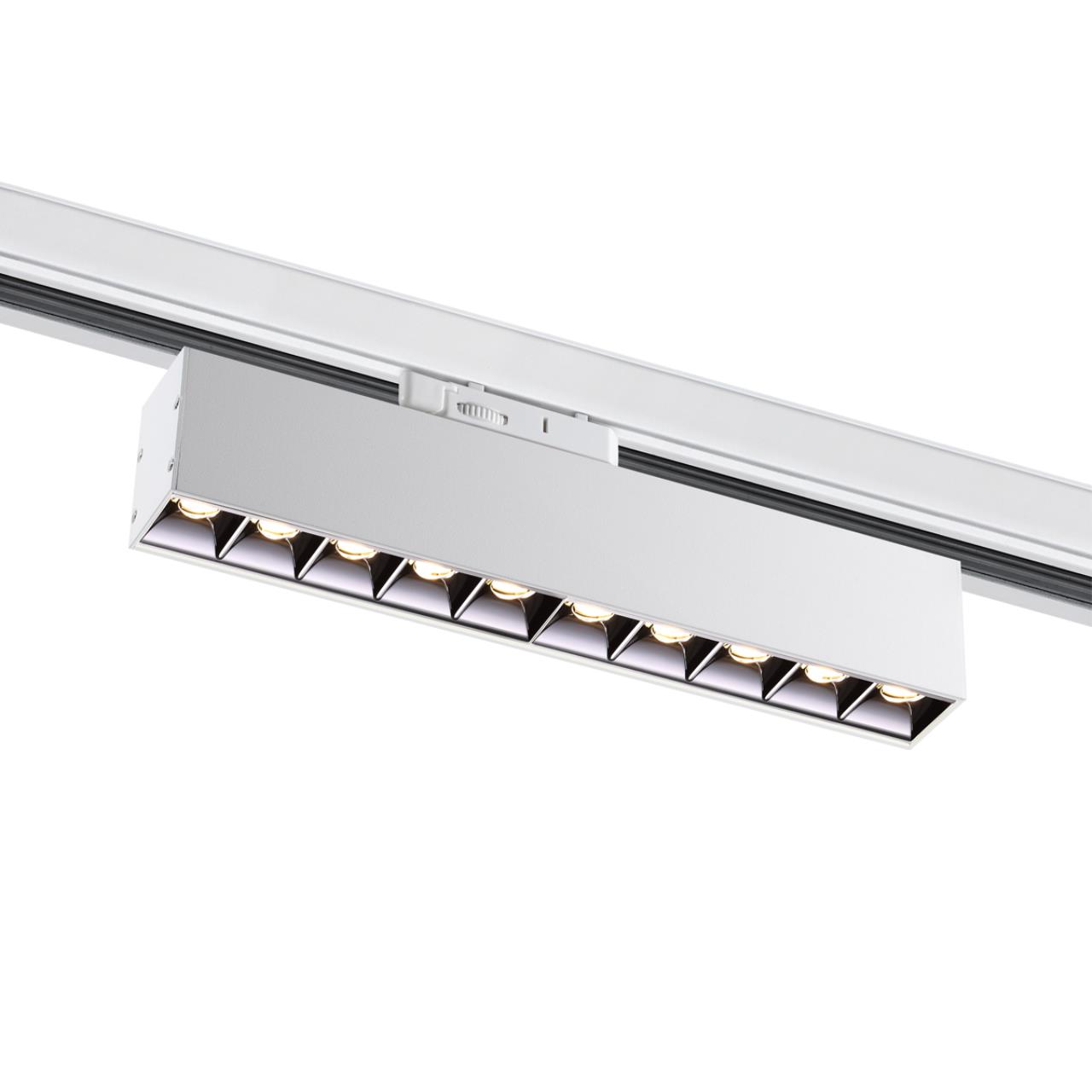 358862 PORT NT22 308 белый Светильник трехфазный трековый светодиодный IP20 LED 4000K 16W 220V ITER — изображение 3