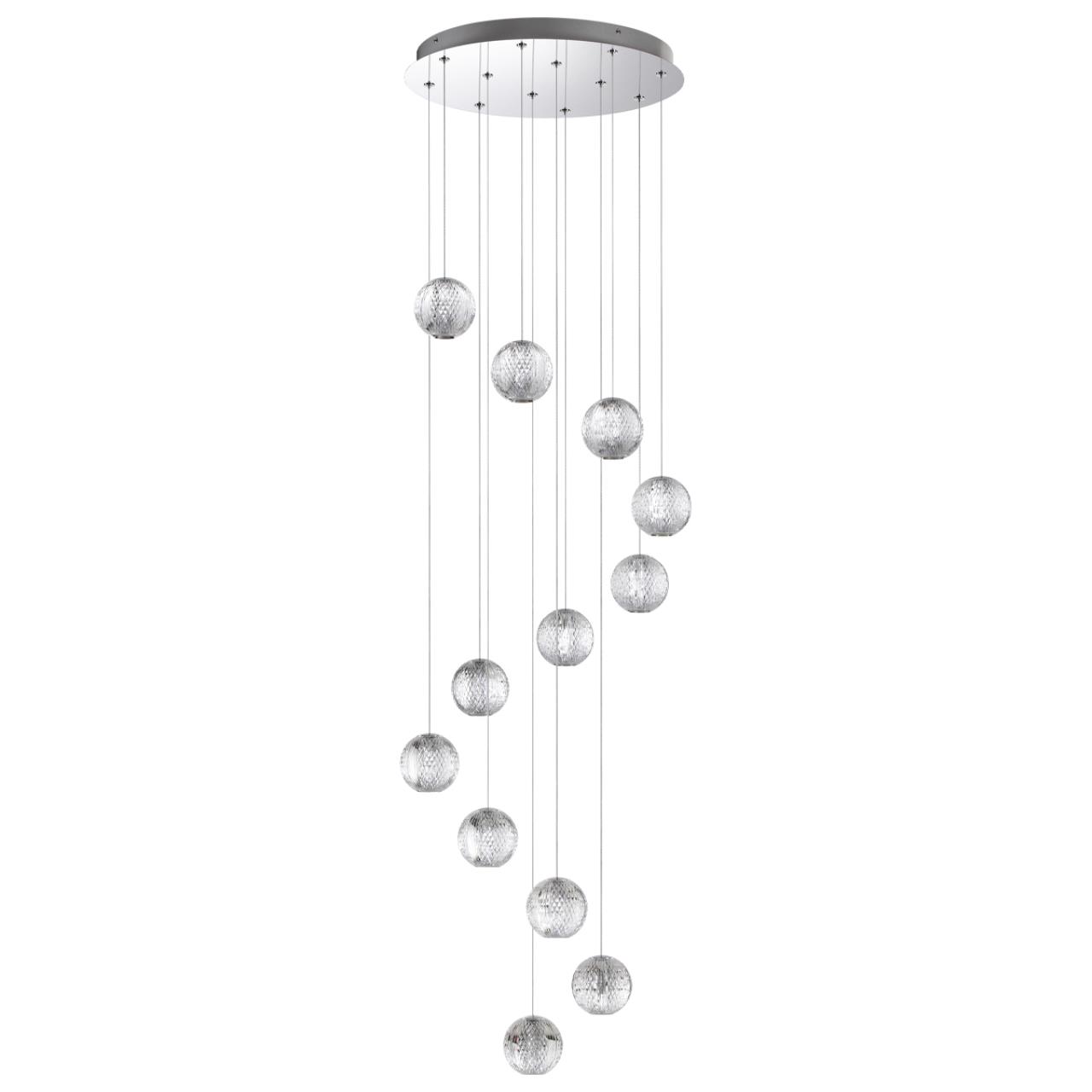 5007/56L L-VISION ODL24 567 хром/металл/акрил Люстра LED 56W 4000K 4711лм CRYSTAL