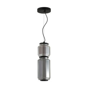 5408/20L HIGHTECH ODL_EX24 103 черный/дымчатый/металл/стекло/акрил Подвес LED 20W 3000K 1480Лм JAM