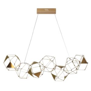 5086/32L L-VISION ODL25 291 античная бронза/металл Люстра LED 32W 4000K 1900Лм TRELLIS