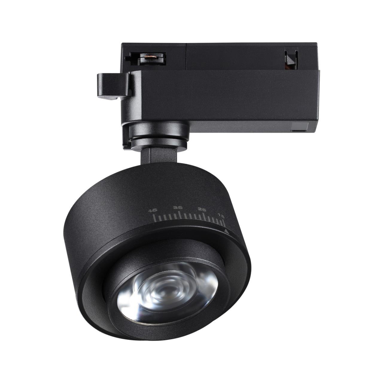 358942 PORT NT22 218 черный Светильник трековый однофазный трехжильный IP20 LED 4000К 15W 220V EDDY — изображение 6