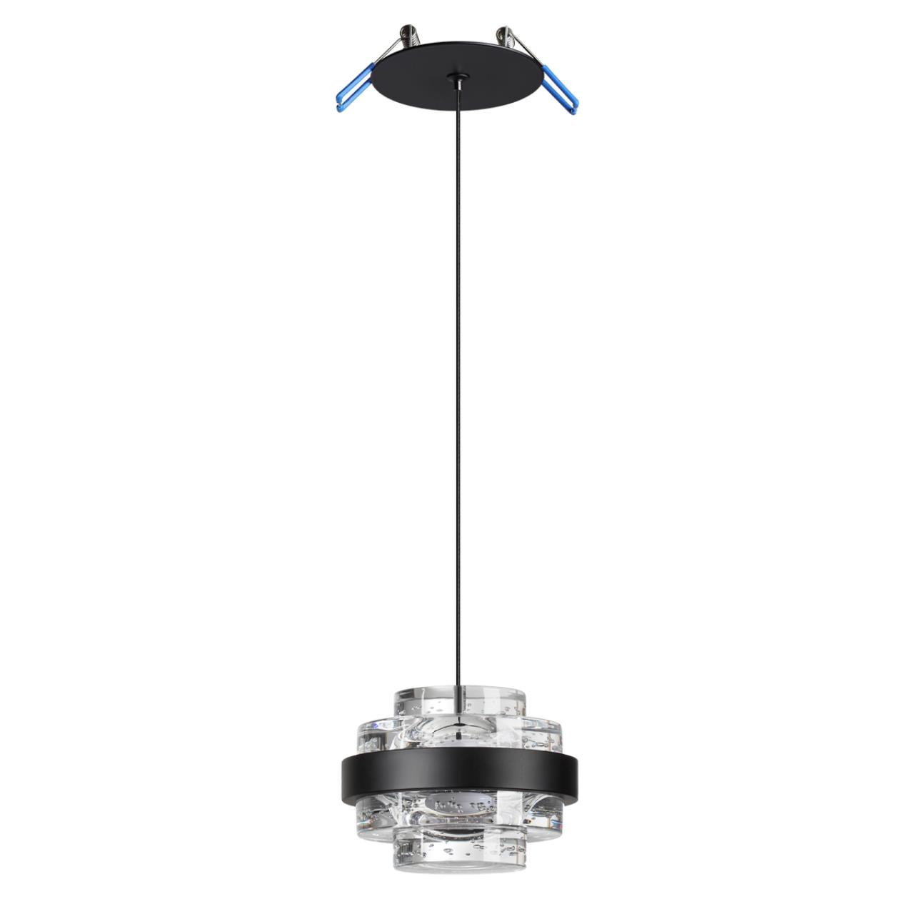 5031/6L L-VISION ODL24 000 чёрный/металл/акрил Подвес LED 6W 4000K 432лм KLOT — изображение 5