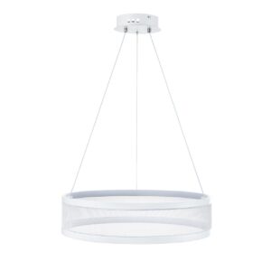 8104/38L LEDIO LN26 260 белый, металл Люстра подвесная LED 38W  3000/4000/6000К 220V FELISITI