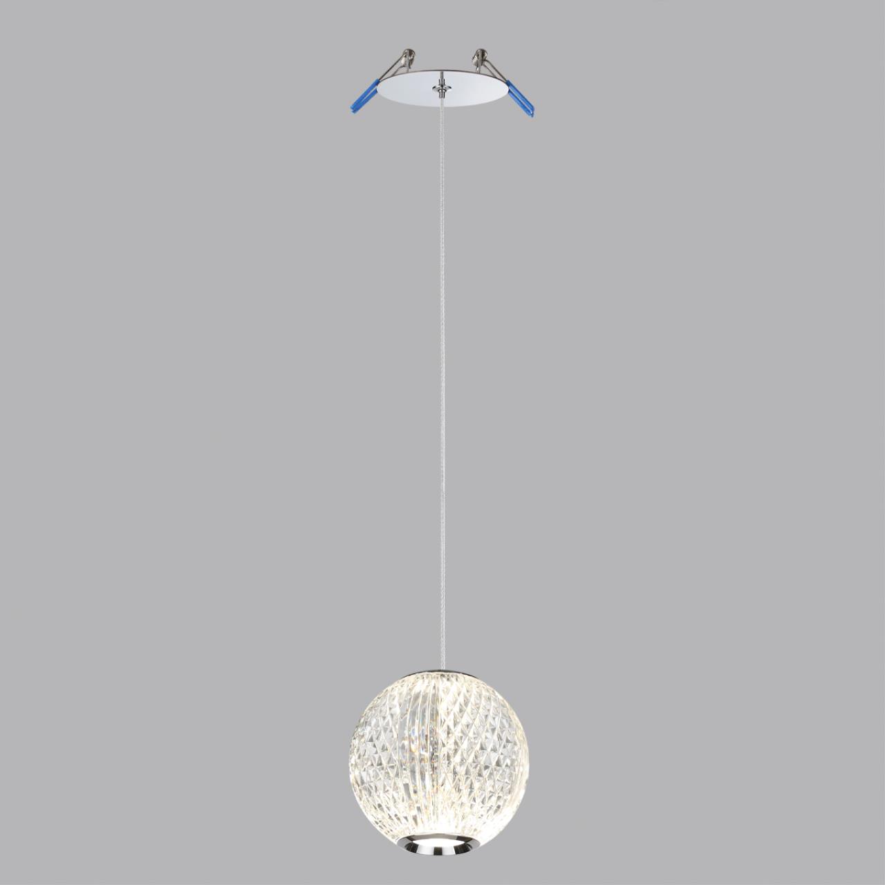 5007/5LA L-VISION ODL24 567 хром/металл/акрил Подвес LED 5W 4000K 365лм CRYSTAL — изображение 4