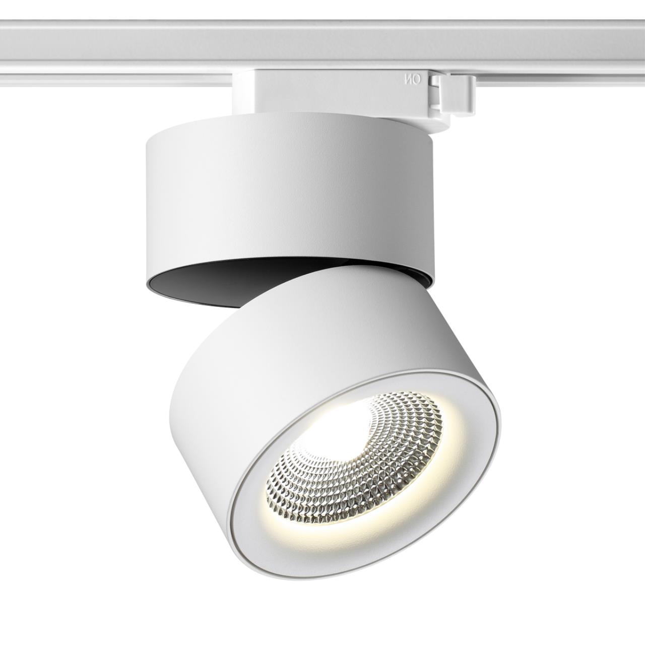 358786 PORT NT21 283 белый Светильник трековый однофазный трехжильный IP20 LED 25W 4000K 2200Лм 100-265V GRODA — изображение 4