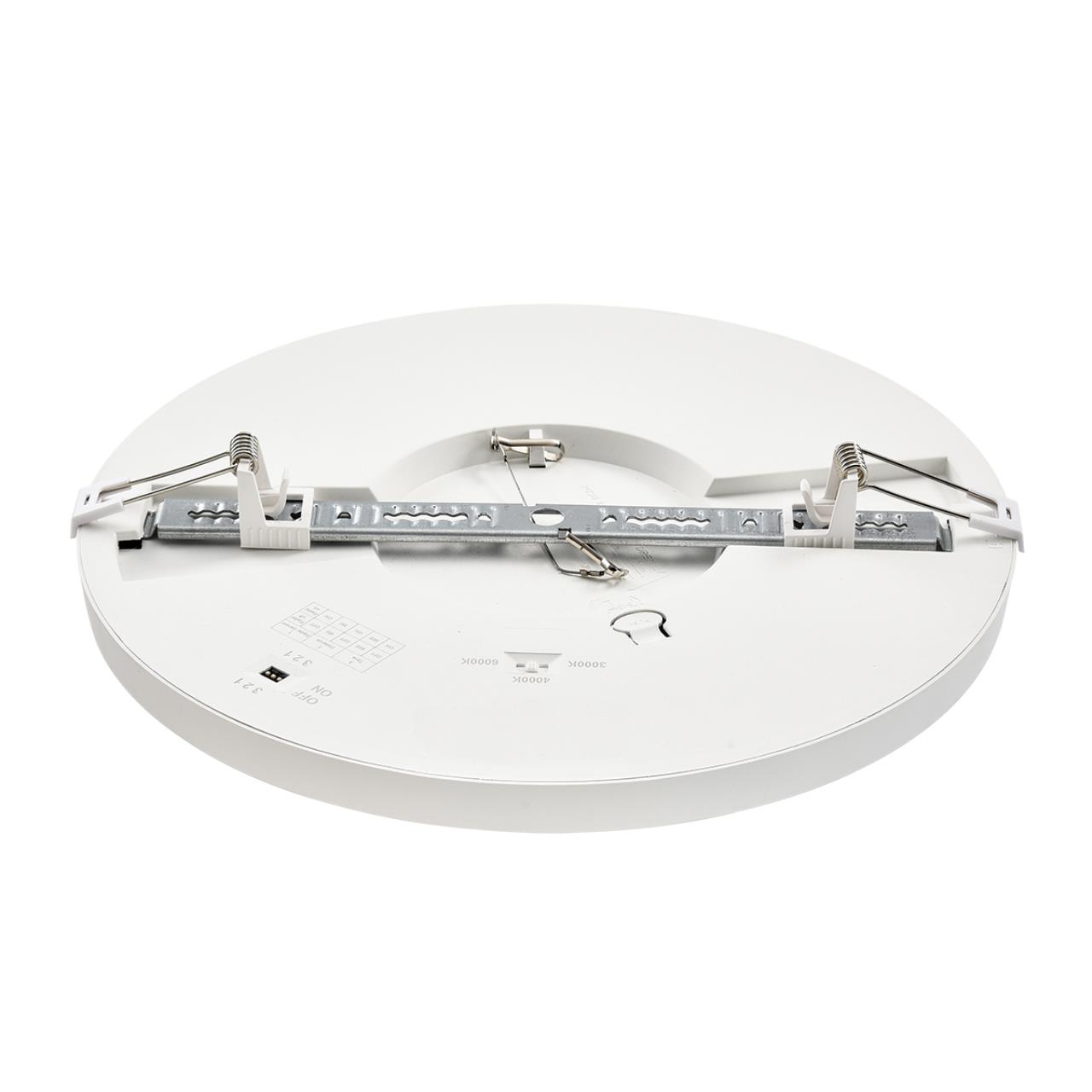 7790/24L MITRA LED SN 000 Светильник пластик/белый LED 24Вт 3000/4000/6500К D300 IP44 CCT/датчик движения NEBULA WHITE — изображение 5