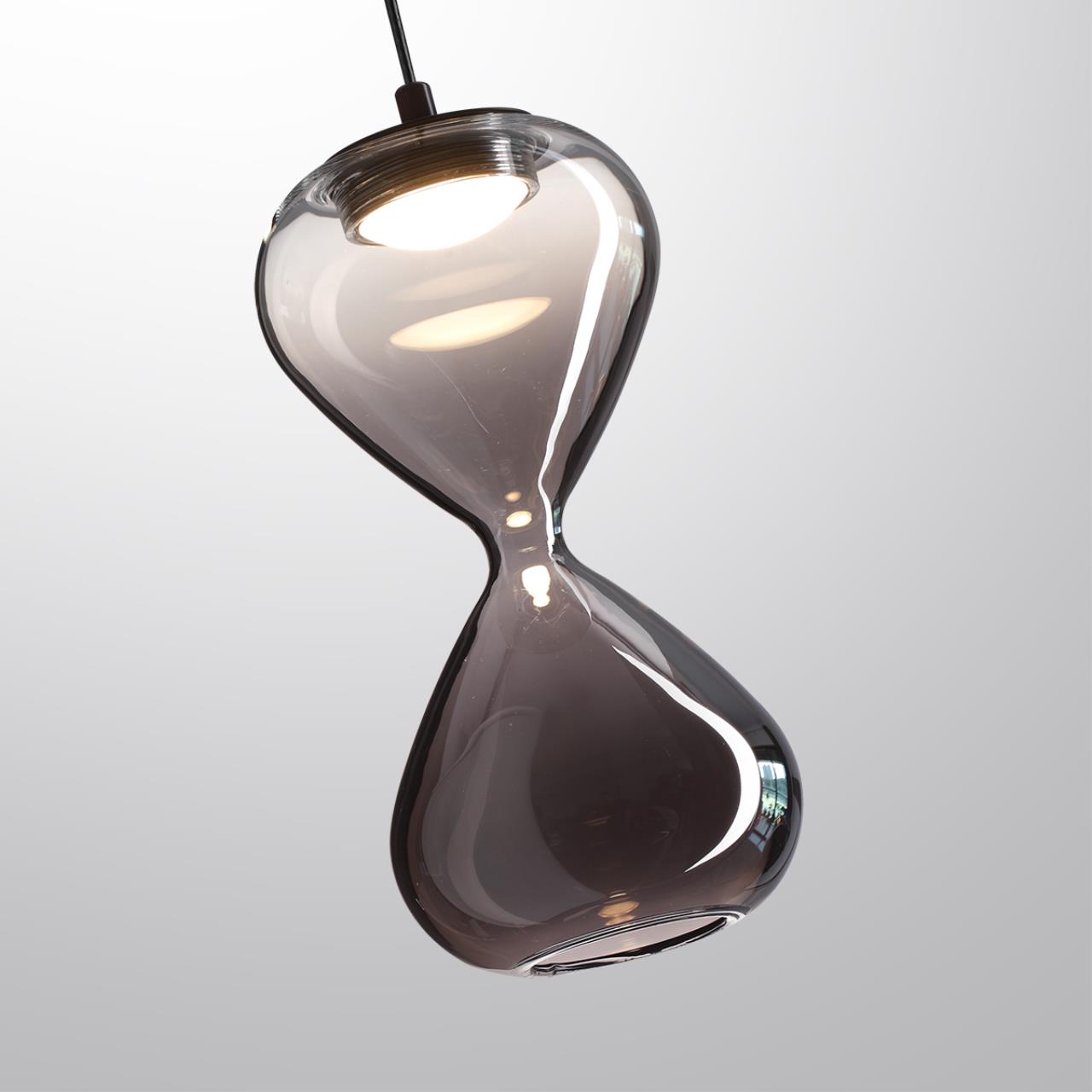 5092/4L PENDANT ODL25 357 черный/прозрачн/дымчатый градиент/металл/стекло Подвес LED 4W 4000K 388Лм GLESSI — изображение 6