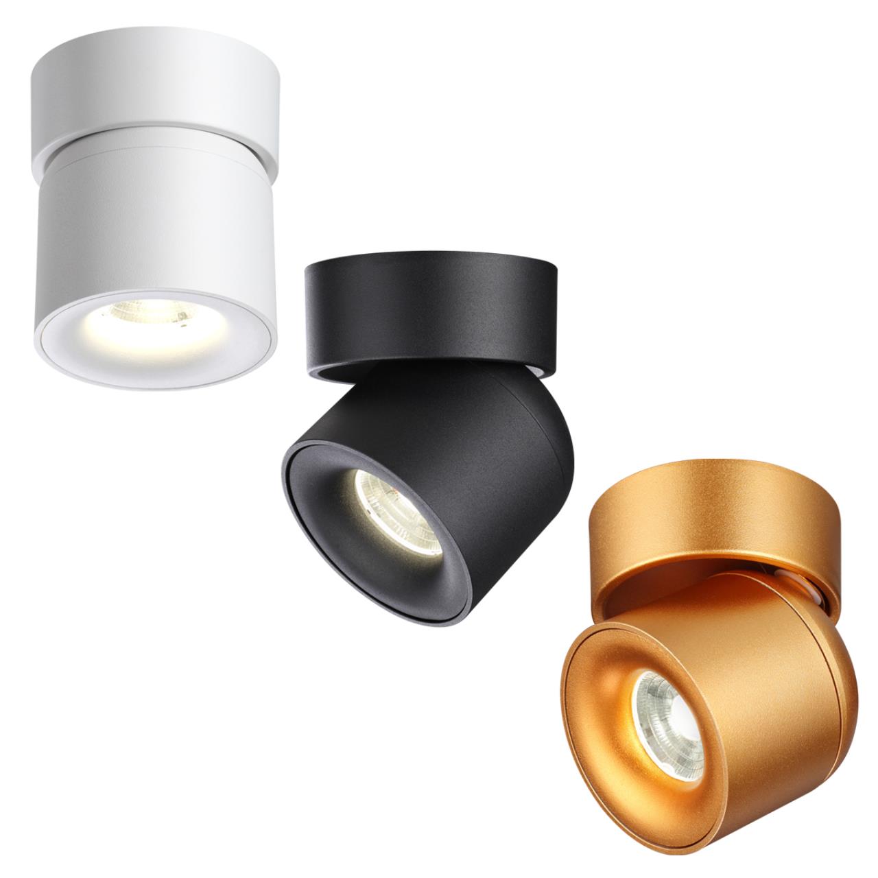 358808 OVER NT21 416 белый Светильник накладной светодиодный IP20 LED 10W 850Лм 4000K 220V GESSO — изображение 3