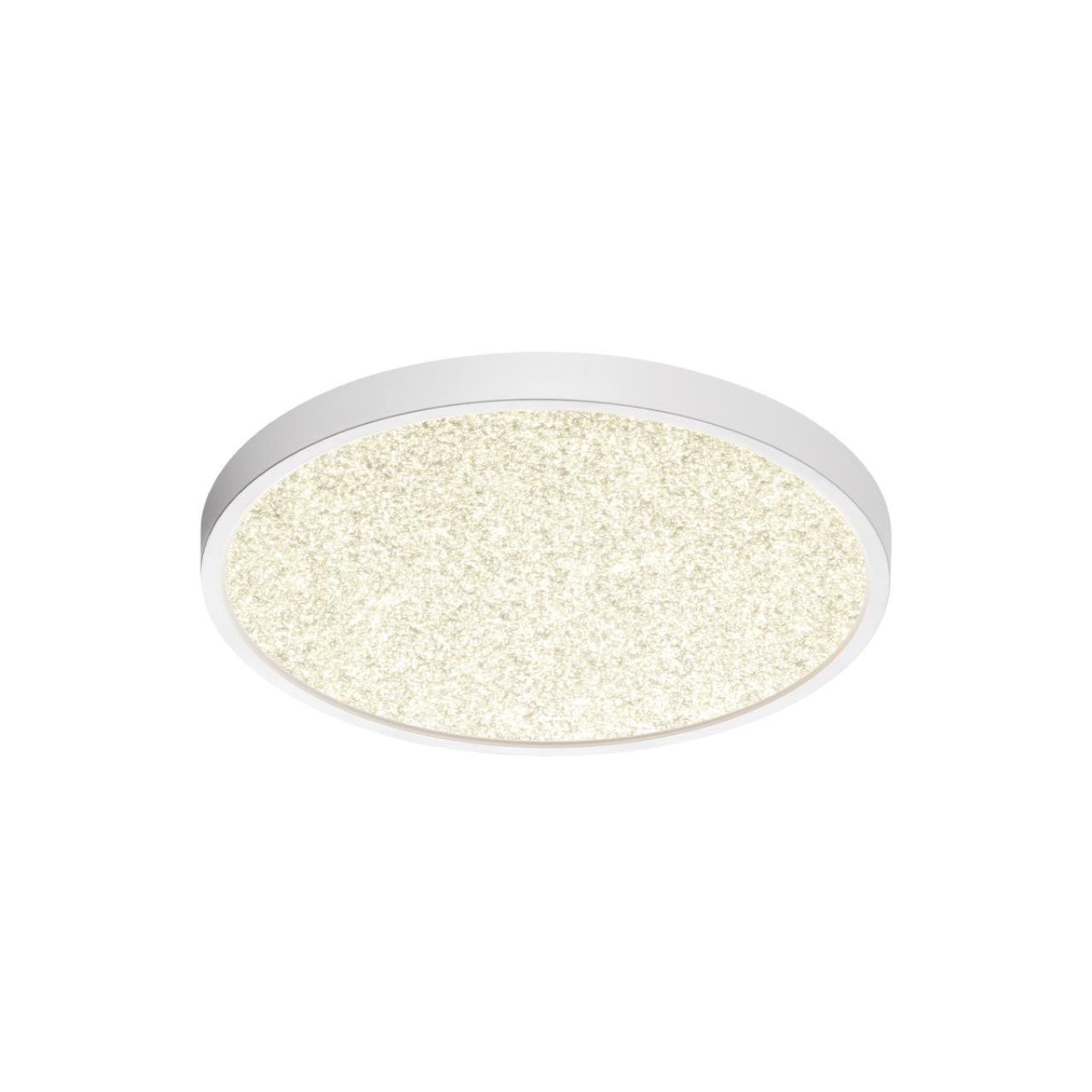 7661/24L MITRA LED SN 555 Светильник пластик/белый LED 24Вт 3000/4000K D300 IP40 OMEGA WHITE — изображение 6