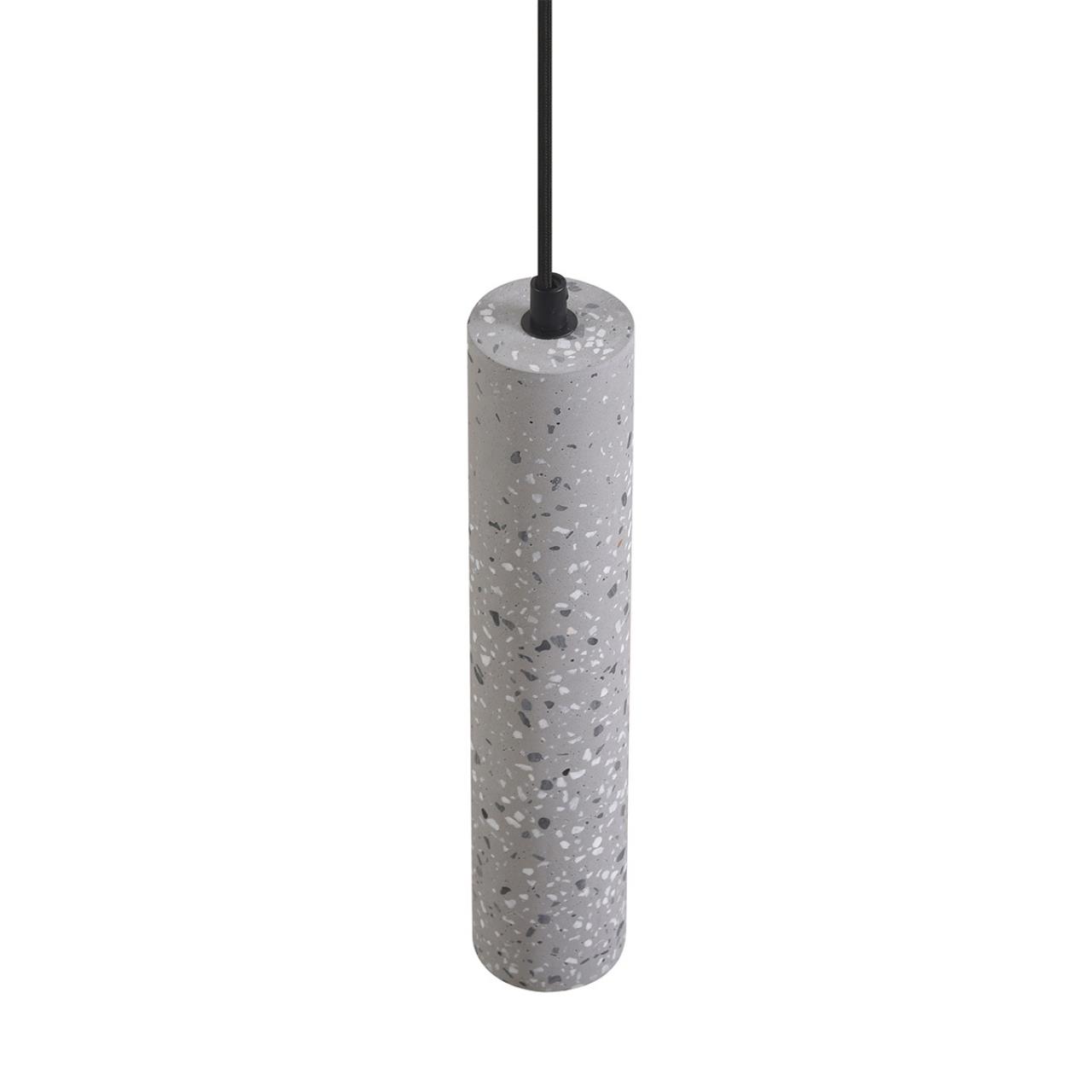 8357/1A SUSPENTIONI LN26 331 черный/серый, металл/цемент Подвес GU10 LED 5W 220V SHAMAREL — изображение 3