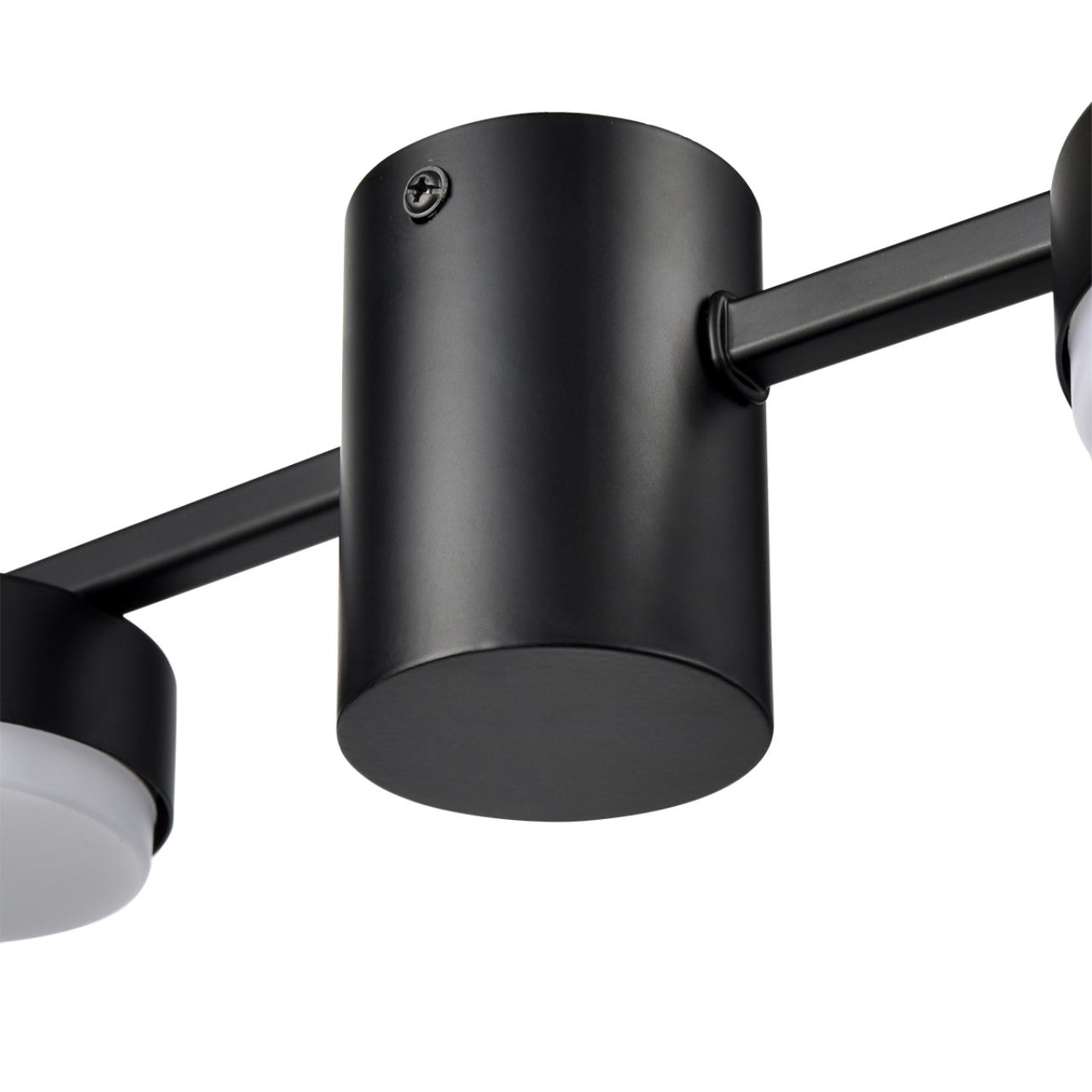 8187/6C COMFI LN26 249 черный, металл Люстра потолочная LED GX53 6*7W 220V SANATA — изображение 7