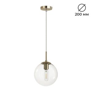 6509/1B SUSPENTIONI LN26 409 золотой Подвес E27 1*60W 220V SUMMER