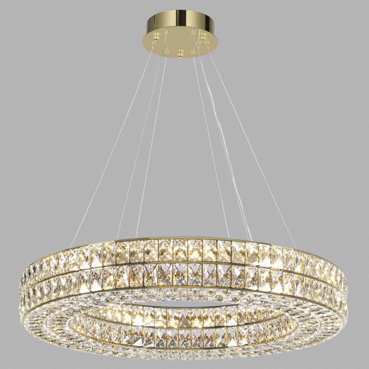 4926/85L L-VISION ODL24 581 золото/металл/хрусталь Люстра LED 85W 4000K 5074Лм PANTA — изображение 5