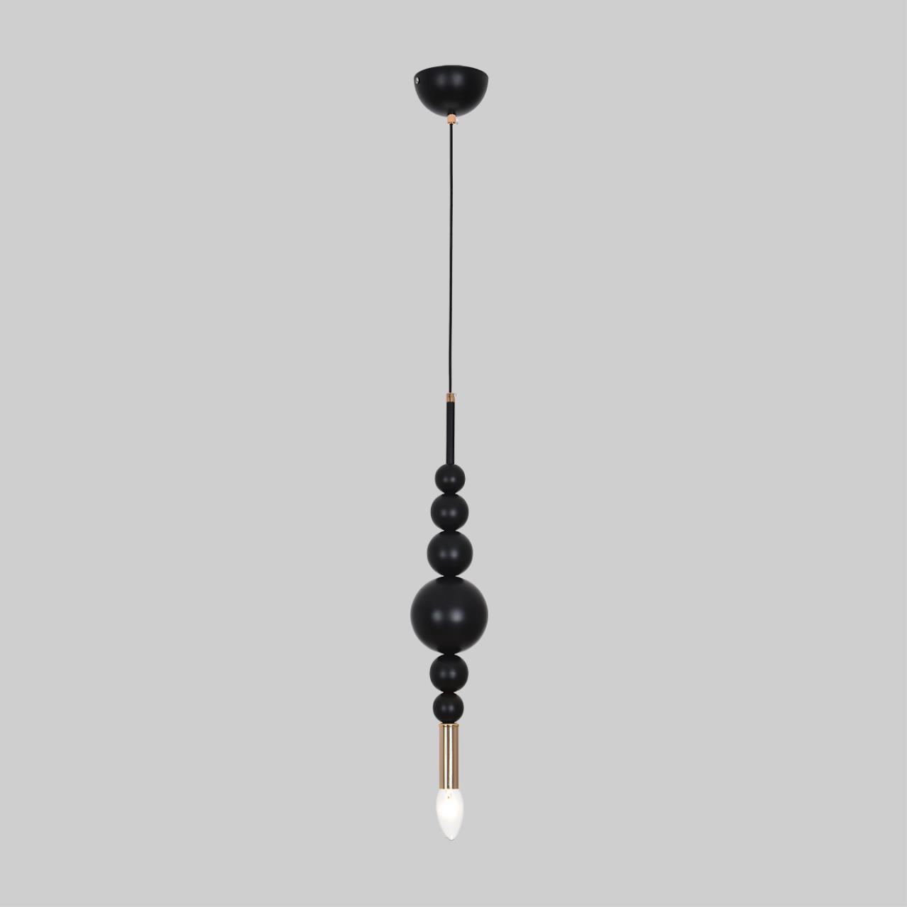 8106/1 MODERNI LN26 000 черный/золото, металл Подвес E14 40W 220V NANA — изображение 4