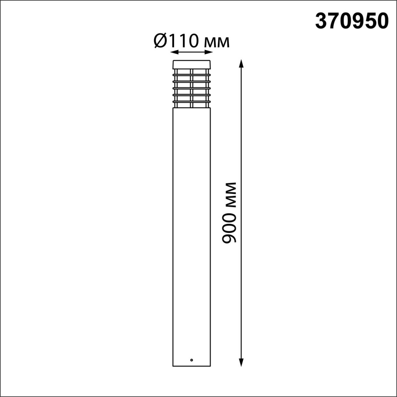 370950 STREET NT23 662 темно-серый Светильник ландшафтный IP54 E27 15W 220-240V COVER — изображение 3