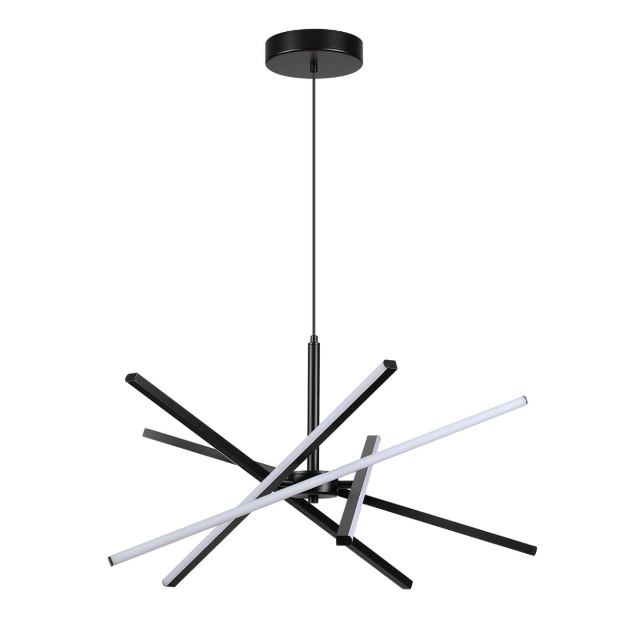 6563/60L LEDIO LN26 276 черный//металл/ Подвесной светильник 4000K LED 60W 220V PARKER