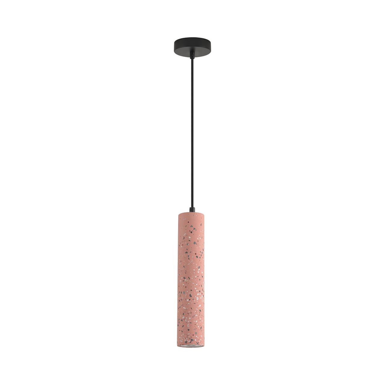 8355/1A SUSPENTIONI LN26 331 черный/розовый, металл/цемент Подвес GU10 LED 5W 220V SHAMAREL