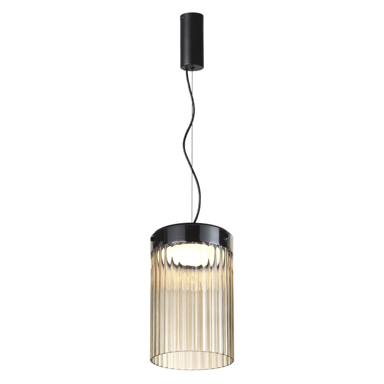 5047/15L L-VISION ODL24 000 черный/светл.янтарный/металл/стекло Подвес LED 15W 4000К 1676Лм PILLARI — изображение 3
