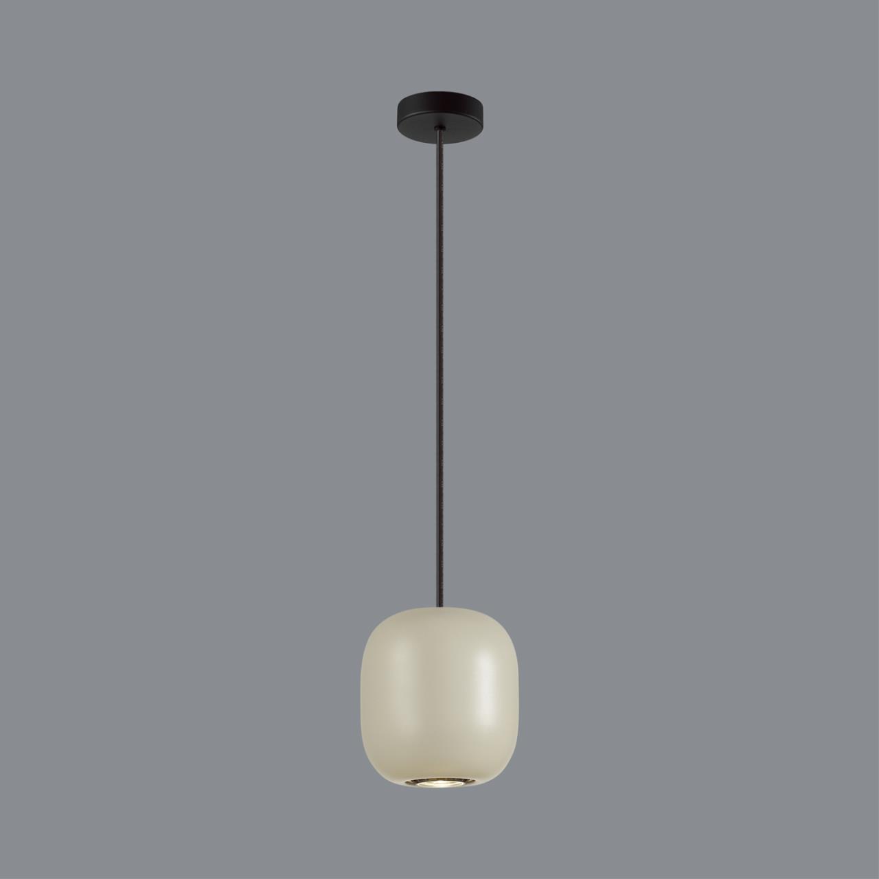 5060/1GA PENDANT ODL24 377 цвет слонов.кости/черный/металл Подвес GU10 LED 4W COCOON — изображение 4
