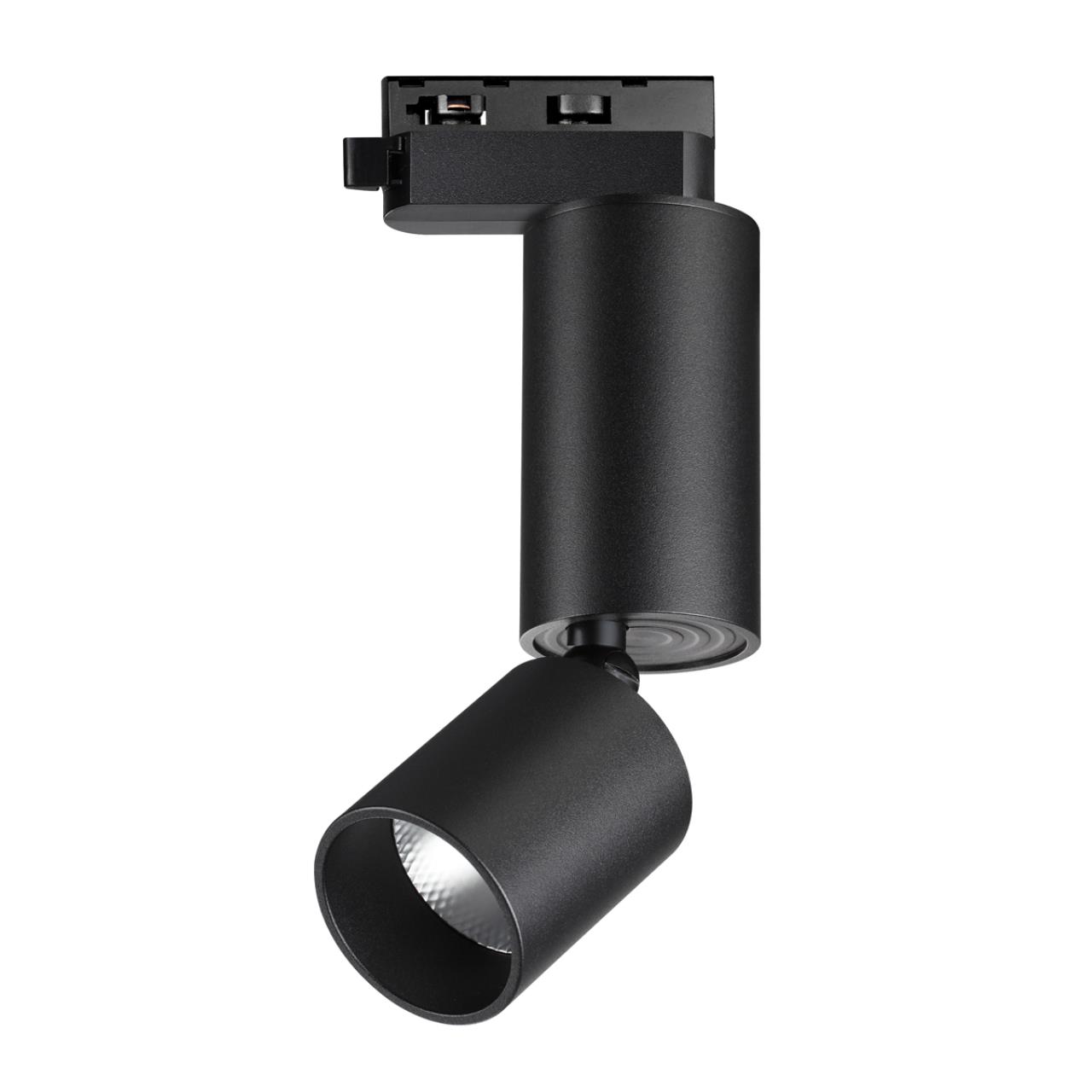 359321 PORT NT24 280 черный Светильник трековый однофазный трехжильный IP20 LED 10W 85-265V 3000K 1100Лм TUBO — изображение 8