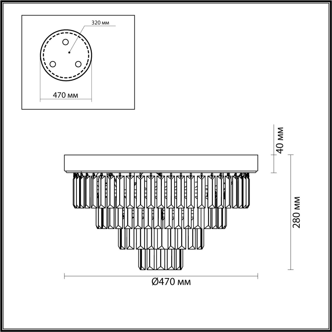 5257/6C CLASSI LN26 119 латунь Люстра потолочная E14 6*40W 220V ZAHA — изображение 3