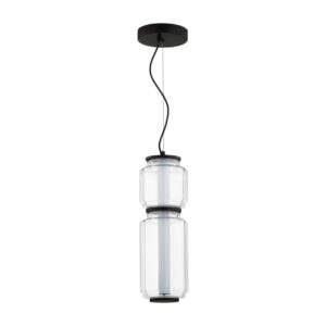 5409/20L HIGHTECH ODL_EX24 105 черный/прозрачный/металл/стекло/акрил Подвес LED 20W 3000K 1480Лм JAM