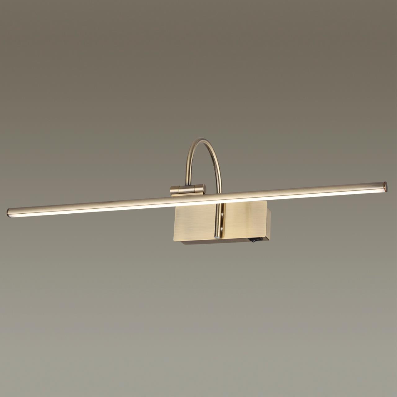 4911/12WL WALLI ODL22 487 бронзовый/металл/акрил Подсветка для картин с выкл. LED 12W 4000К 570Лм GEBA — изображение 5