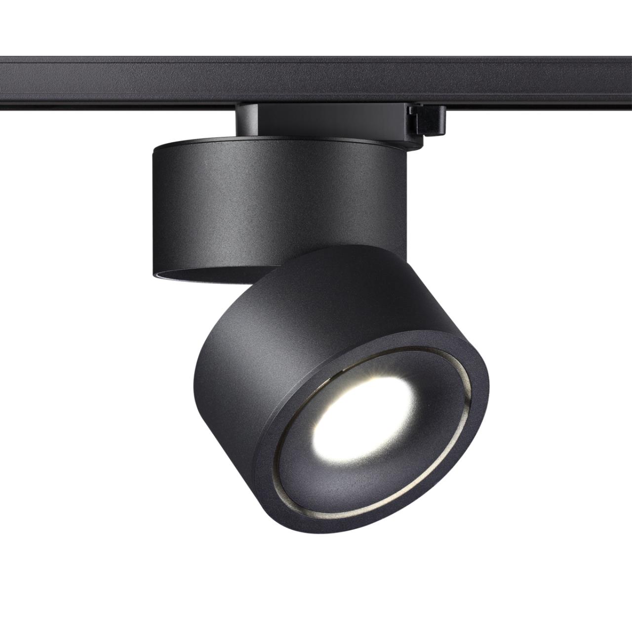 358777 PORT NT21 282 черный Светильник трековый однофазный трехжильный IP20 LED 15W 4000K 1300Лм 100-265V GRODA — изображение 4