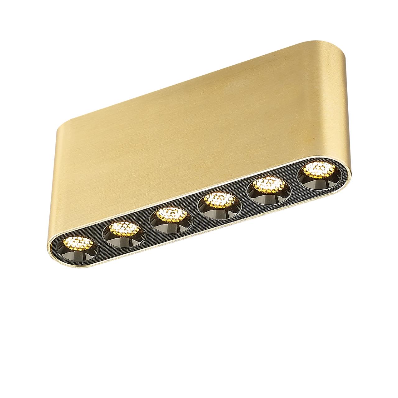7093/15CL HIGHTECH ODL25 335 Потолочный светильник бронзовый/металл/акрил IP20 LED 9W 690Лм 3000K 220V SMALL — изображение 4