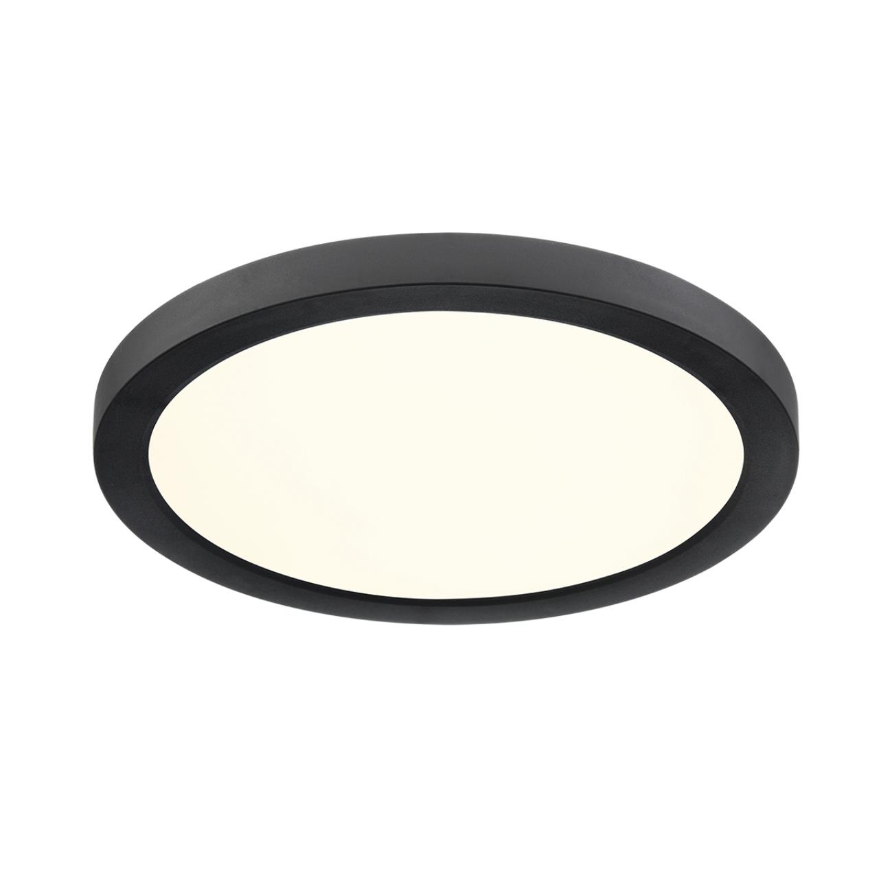 7788/18L MITRA LED SN 537 Светильник пластик/белый/черный LED 18Вт 3000/4000/6500К D225 IP44 CCT/датчик движения NEBULA BLACK — изображение 4