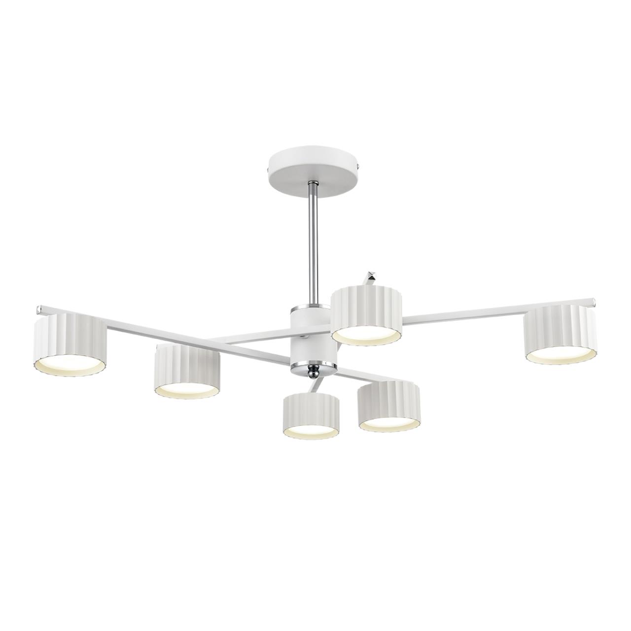 8241/6C COMFI LN26 244 белый/хром, металл Люстра потолочная LED GX53 6*7W 220V KARINA — изображение 7